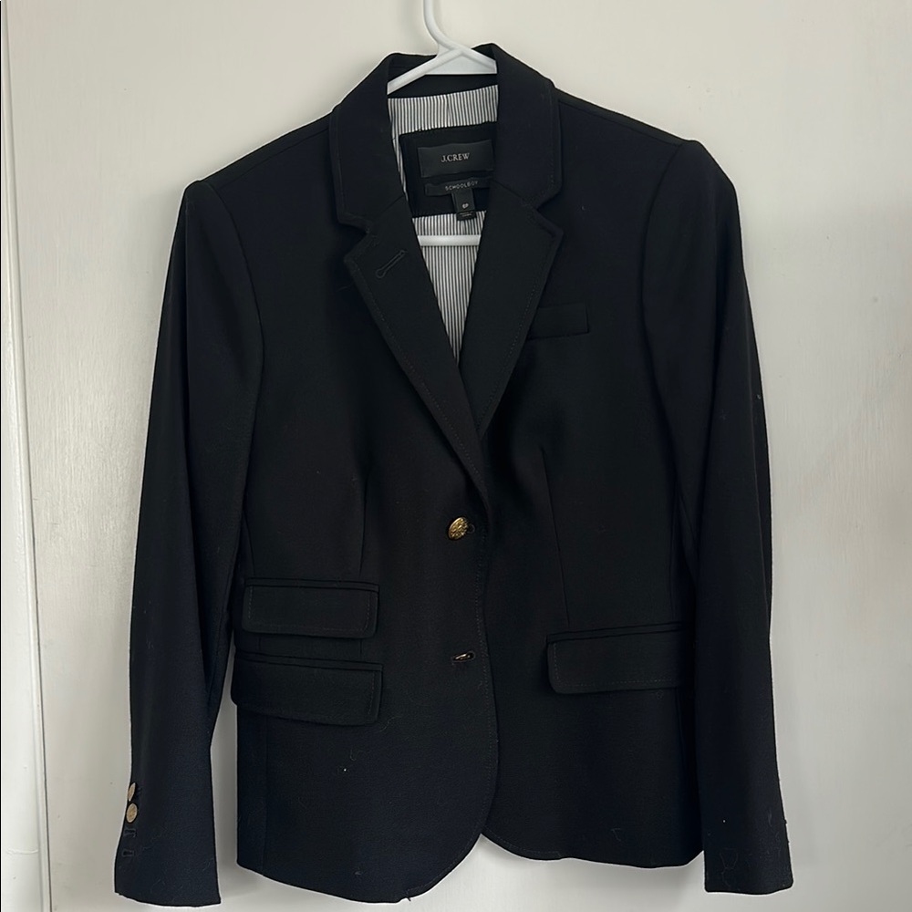 J. Crew Black Women's Blazer - 6P